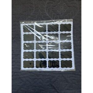 Waterproof Labels Stickers for Jars,Reusable Chalkboard Labels for Food 120pcs